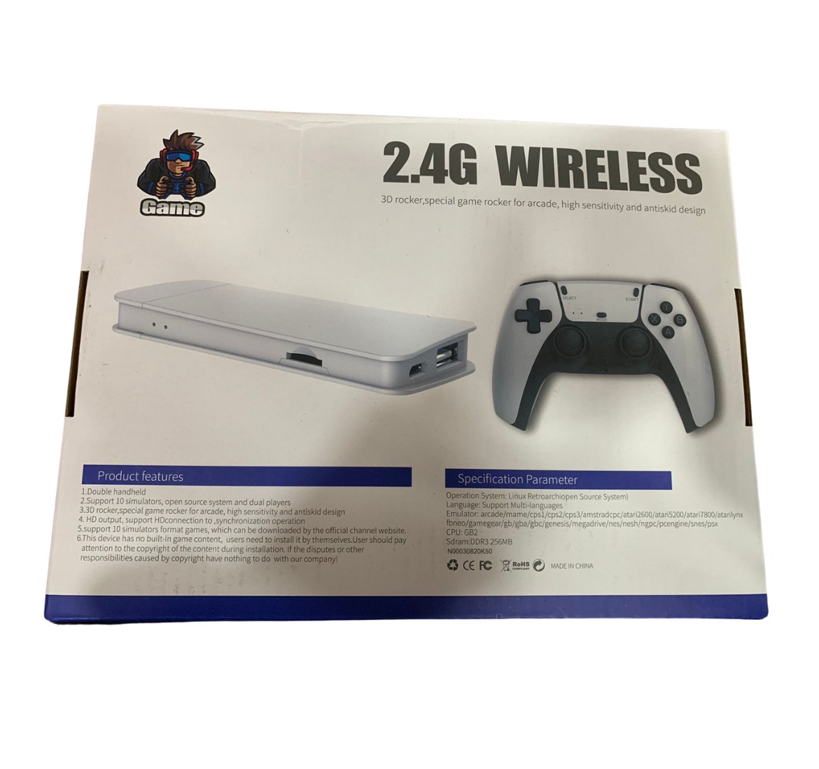 Miniatura 3 de MINI CONSOLA  2.4 G INALÁMBRICO